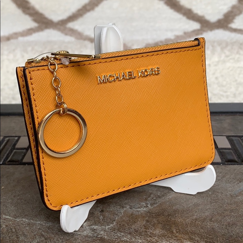 Jet Set Travel Sm TZ Coinpouch W ID Leather Marigo - Picture 2 of 16